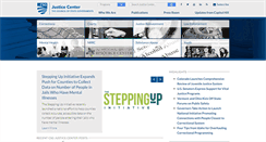 Desktop Screenshot of csgjusticecenter.org